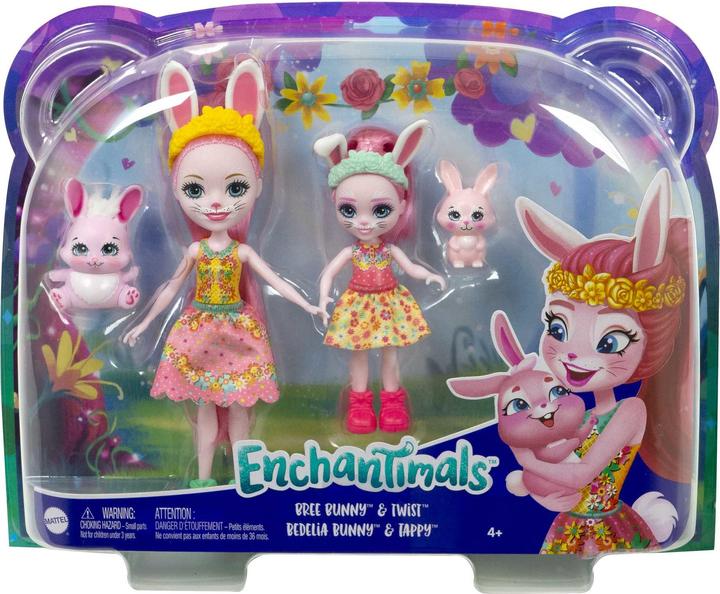 Image du produit Enchantimals Puppe + Little Sister Sort.