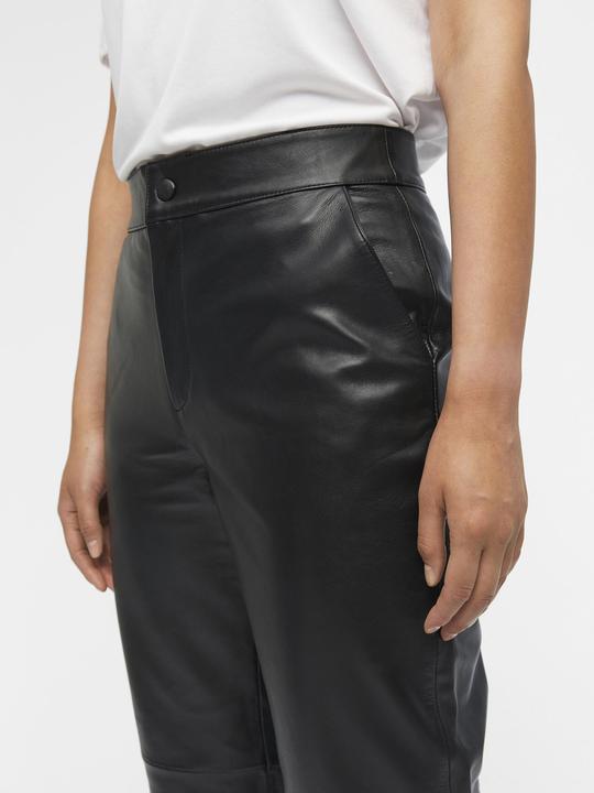 Image du produit Object Pantalon court en cuir (36)