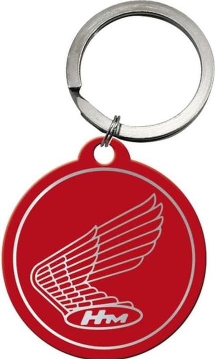 Image du produit Nostalgic-Art Merchandising Nostalgic Art Porte-clés Honda Ø 4 cm, Rouge, Motif : Véhicule