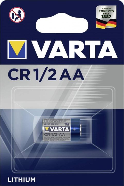 Produktbild Varta CR 1/2 (1 Stk., CR 1/2AA, 700 mAh)