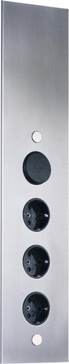 Actual product image Thebo Corner socket element RIVA 3f socket, 1 switch, Edst, 2m