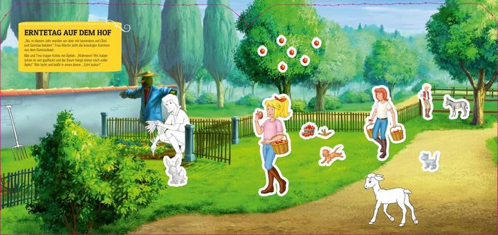 Actual product image Bibi & Tina - Stickers, Painting, Designing. With 250 stickers