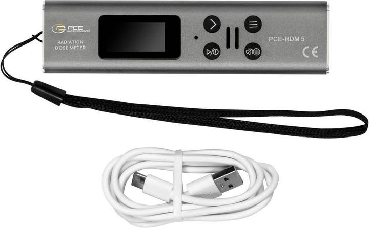 Produktbild PCE Instruments PCE-RDM 5 Geiger-Müller-Zählrohr Strahlung: Gamma, Alpha, Röntge