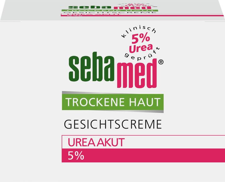 Produktbild Sebamed Trockene Haut Gesichtscreme Urea akut 5 %, 50 ml Creme (50 ml, 24h Creme)