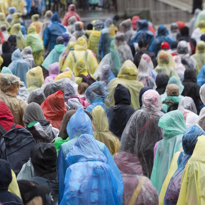 Produktbild Relaxdays Regenponcho (10)