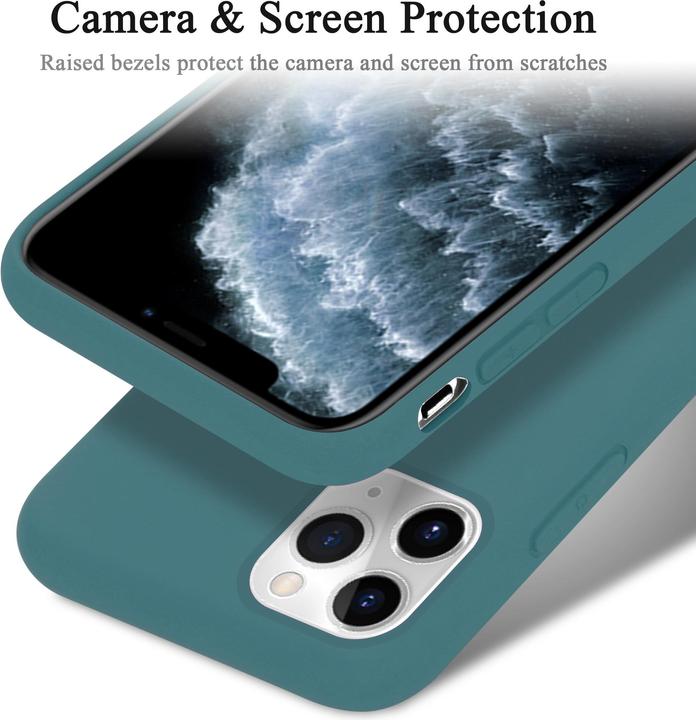 Immagine prodotto Cadorabo Copertura della cassa del silicone liquido TPU (Apple iPhone 11 Pro)