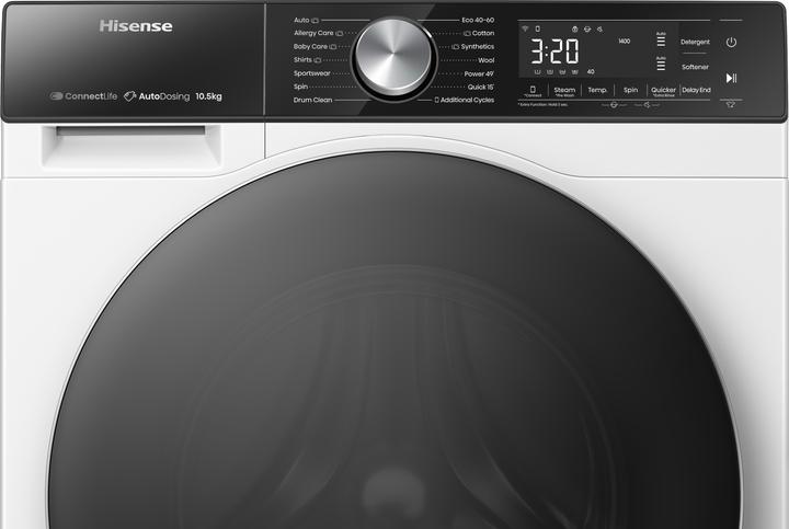 Produktbild Hisense WF5S1045BW (10 kg, Links)