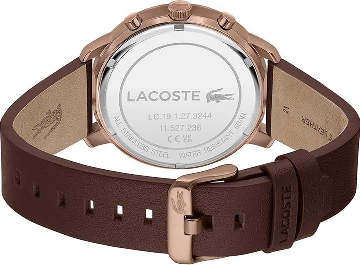 Actual product image Lacoste 2011257 Replay Chronograph men's watch 44mm 5ATM (Chronograph)