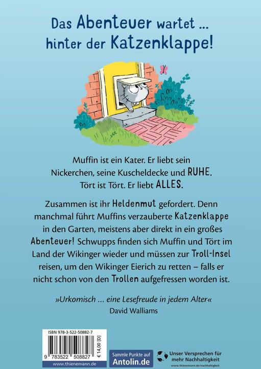 Produktbild Planet Muffin und Tört! 1: Bei den Wikingern (Deutsch, Leena Flegler, Adam Stower, 2025)