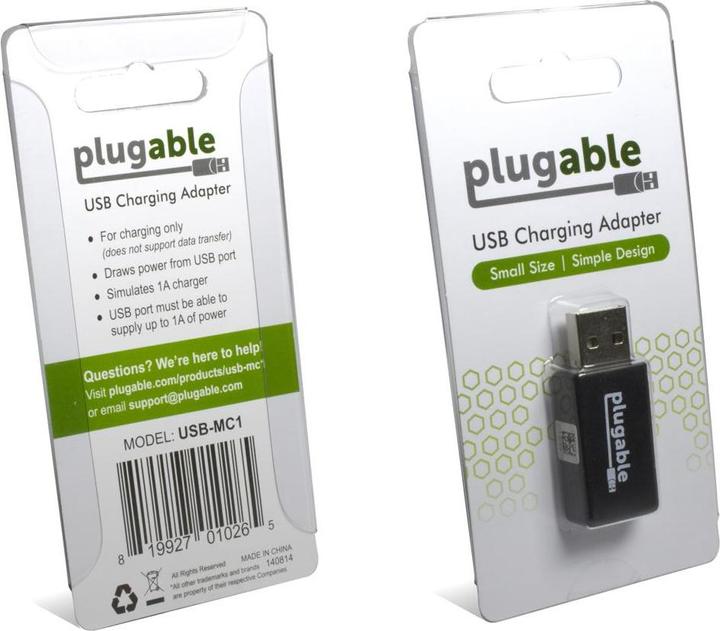 Produktbild Plugable USB Data Blocker