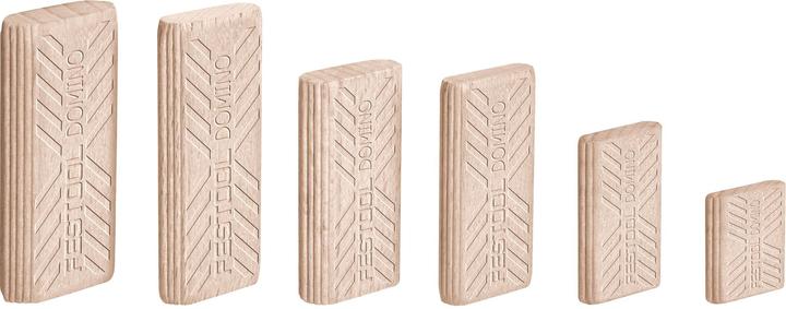 Actual product image Festool Domino Dowel Beech D 6x40/190 BU (190 pcs.)