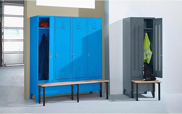 Image du produit Wolf Vestiaire avec banc en saillie (120 cm, 185 cm)