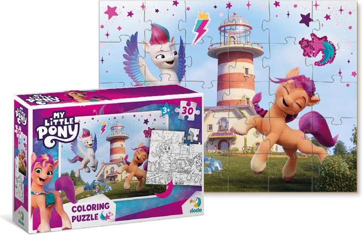 Actual product image Dodo Colouring 2in1 My Little Pony (30 pieces)