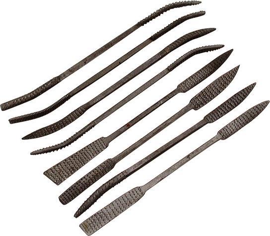 VBS Specksteinraspel-Set, 8-tlg. (200 mm)