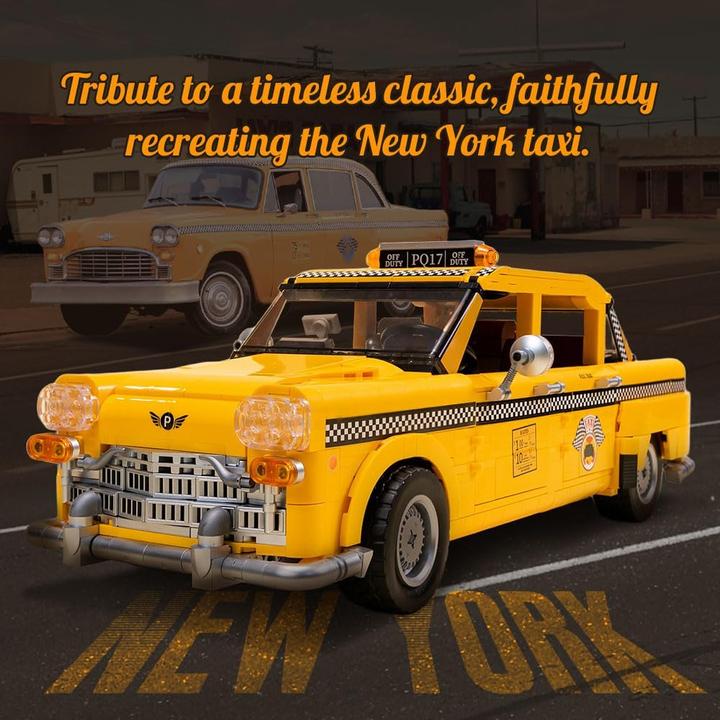 Immagine prodotto Pantasy Serie originale retro - Taxi giallo di New York