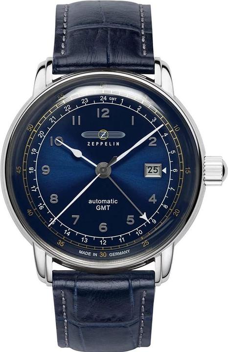 Zeppelin Uhr Uhr LZ129 GMT 7668-3 Automatik (Digitaluhr, 42 mm)