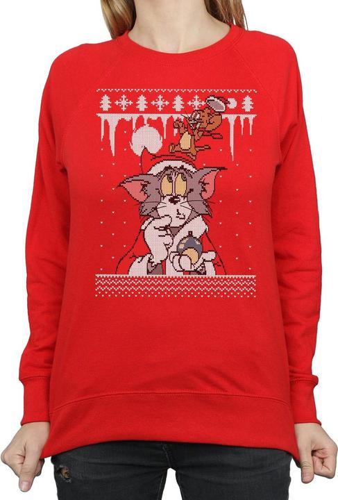 Produktbild Tom & Jerry Christmas Fair Isle Sweatshirt (L)