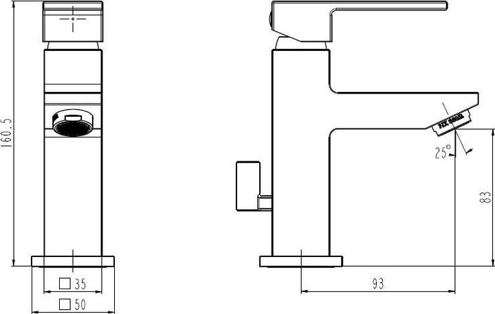 Produktbild Schütte TOKYO II Waschtischarmatur