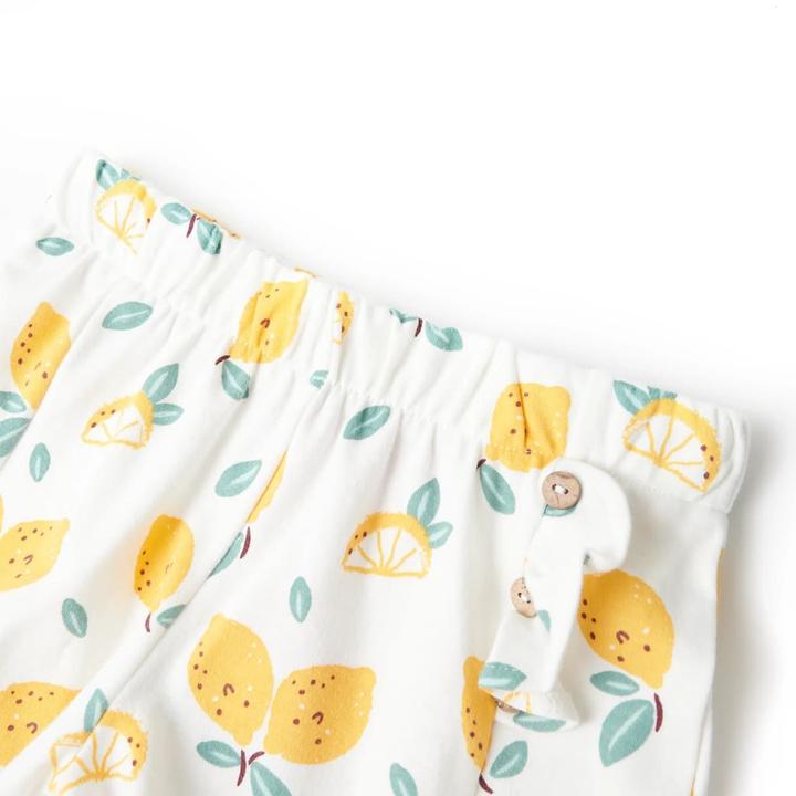 Image du produit VidaXL Short pour enfants Ecru 128,Composition : 100 % coton,Couleur (128)