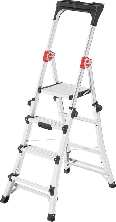 Produktbild Hailo TL 100 TopLine, Teleskop Stehleiter (Stehleiter, Teleskopleiter, 101 cm)