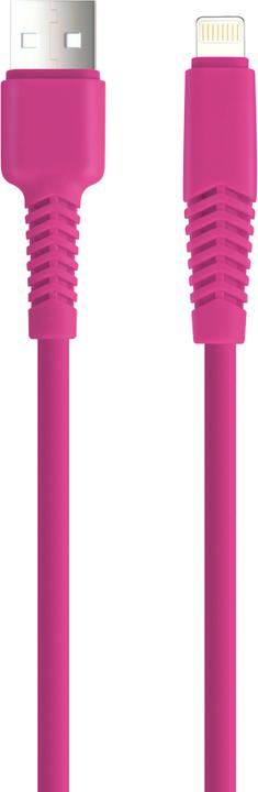 Produktbild Setty Kabel USB - Lightning 1,5 m 2,1A KSA-L-1.526 rosa (1.50 m)