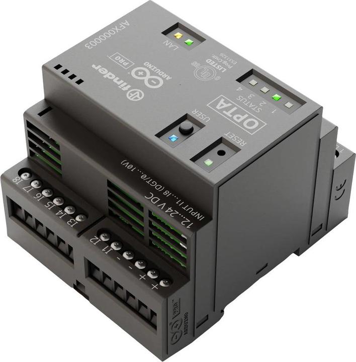 Actual product image Arduino Opta Lite AFX00003 PLC communication module 12 V/DC, 24 V/DC