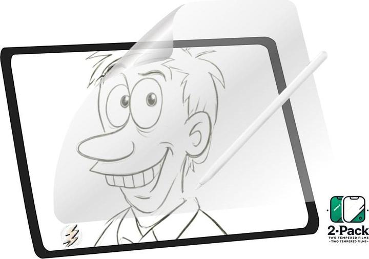 Ferryxpress Come la pellicola protettiva PaperFeel per iPad 2022 10a generazione 10.9" (2022) - (2 Pezzo/i, iPad 2022 (10a generazione))