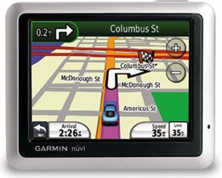 Actual product image Garmin Nüvi 1240, Western Europe maps