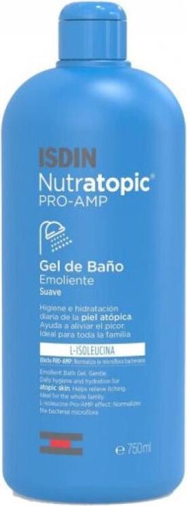 Produktbild Isdin Nutratopic PRO-AMP Emollient Bath Gel 750ml (750 ml)