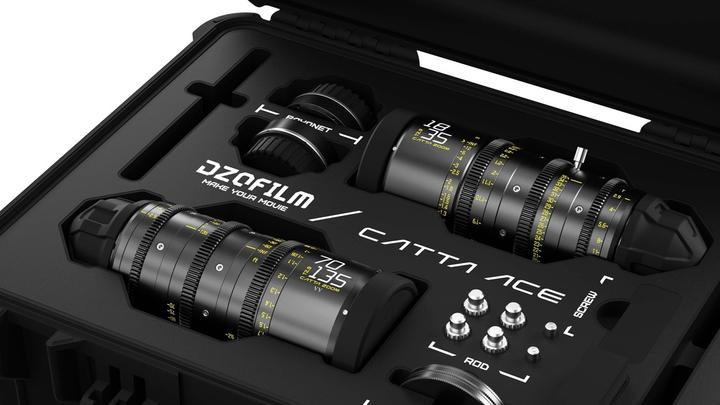 Immagine prodotto Dzofilm Catta Ace Zoom 2-Lens Kit 18-35/70-135 T2.9 Nero (L-mount, C-mount, Full-frame)