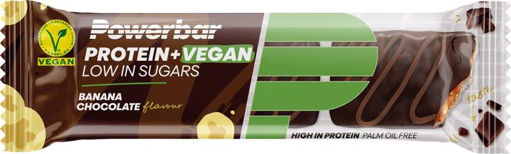 Powerbar Barretta Proteica+Vegana Cioccolato alla Banana 42 g (Cioccolato alla banana, 2 pz., 42 g)