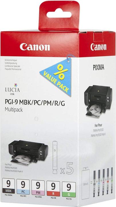 Image du produit Canon Pgi-9 (MBK, PC, PM, R, G)