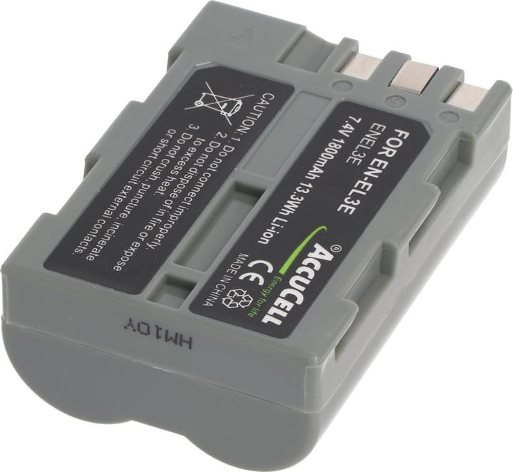 Produktbild AccuCell Akku Nikon EN-EL3e, D700, ENEL3e, EN-EL3, EN-EL3a (Akku)