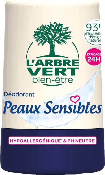 L'arbre vert Öko Deodorant Roll Empfindliche Haut französisch (Roll-on, 50 ml)