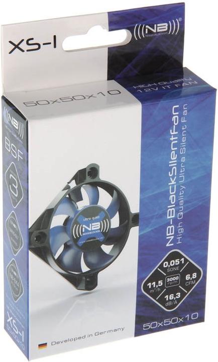 Image du produit Noiseblocker NB-BlacksilentFan XS1 (50 mm, 1 x)