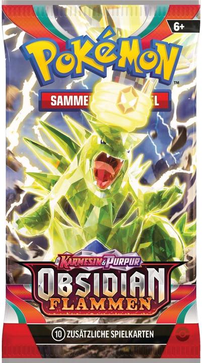 Actual product image Pokémon Crimson & Purple 03 Booster Bag (German, Booster Pack)
