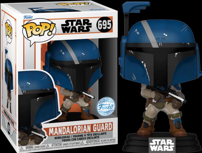 Produktbild Funko Star Wars: The Mandalorian Guard Pop! Vinyl Figure #695 - Entertainment Earth Exclusive