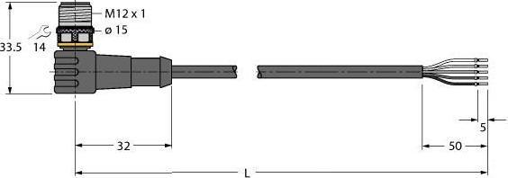 Produktbild Turck Anschlussleitung (10 m)