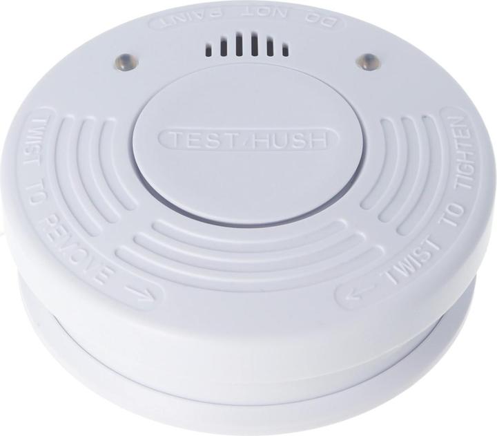 Actual product image Heitech Smoke detector Long life incl. lithium battery 85dB