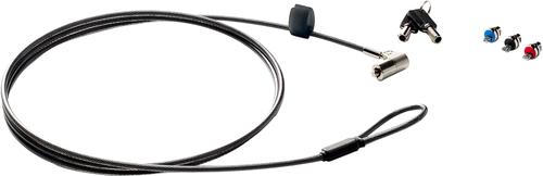 Produktbild HP Sure Key Kabelschloss, 1,83 m, Schlüssel, Schwarz, Silber