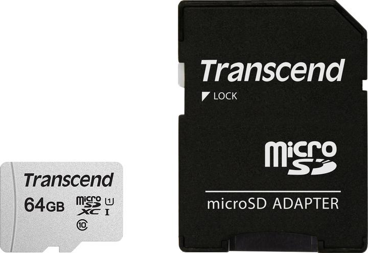 Productafbeelding Transcend 300S (64 GB, microSDXC, U1, UHS-I)
