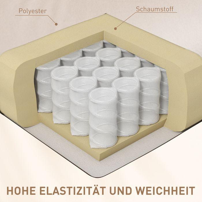 Produktbild Swisshandel24 Relaxsessel mit Massage und FB, Fernsehsessel, Mikrofaser, Beige