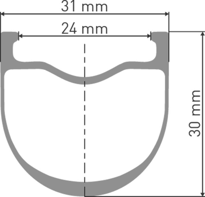 Immagine prodotto DT Swiss HGC 1400 Scanalatura 35 (Ruota anteriore, 28")