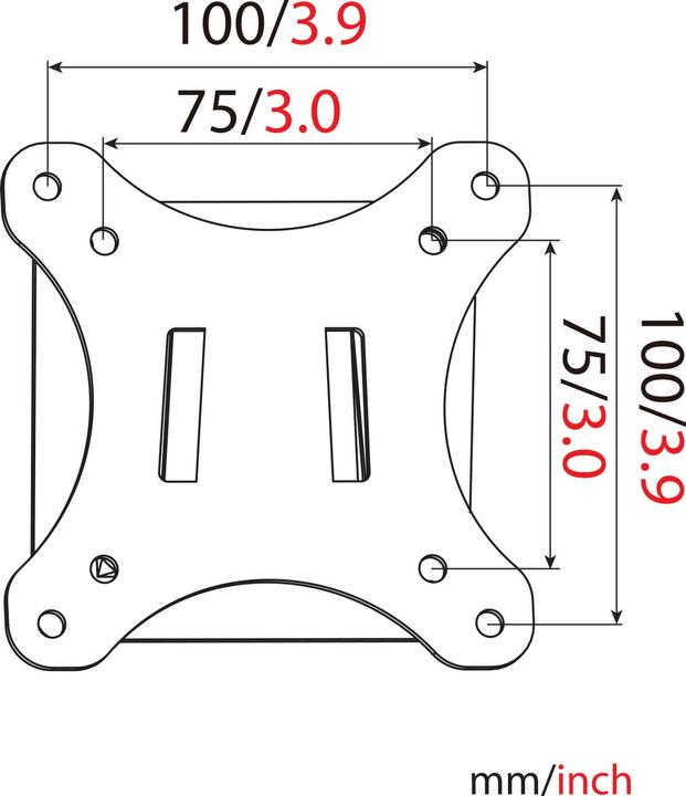 Produktbild Digitus DA-90303-1 (Wand, 32")
