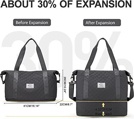 Immagine prodotto Only-Bags.Store Borsa da viaggio Borsa sportiva 40x20x25 Ryanair Bagaglio a mano Borsa Weekender Borsa da bagno