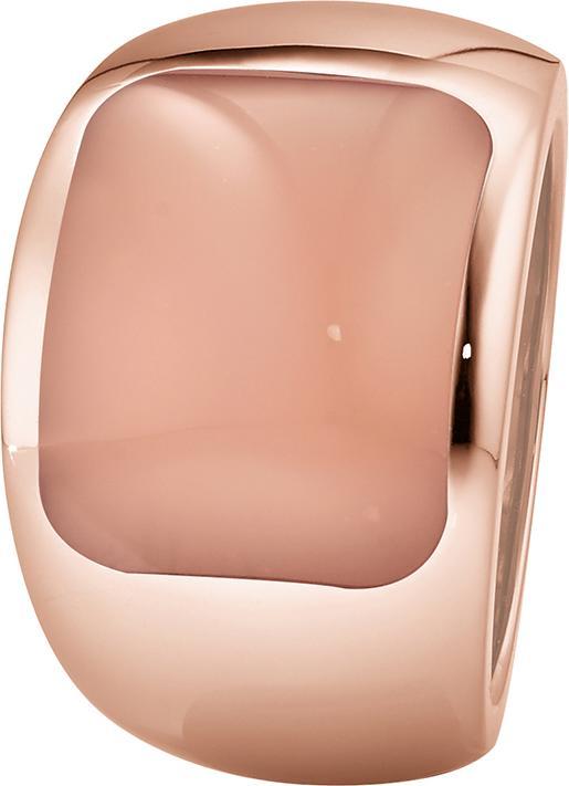 Produktbild Xen Ring mit 15x12 mm grossen Chalzedon rosé-vergoldet (54)