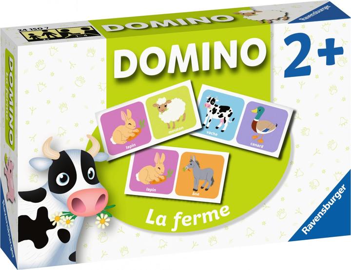 Produktbild Ravensburger Domino la ferme (Französisch)
