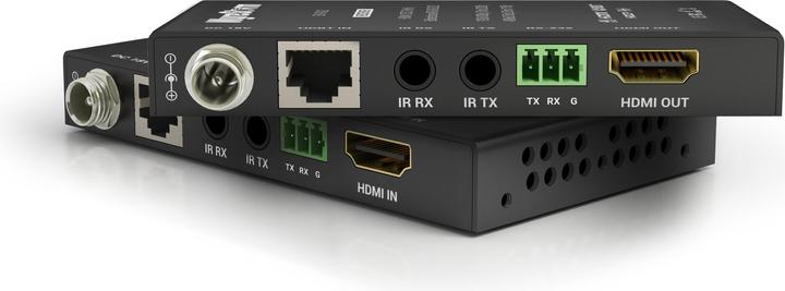 Actual product image WyreStorm 4K UHD HDBaseT Extender Set with HDCP 2.2 & 2-way PoH and CEC Passthrough