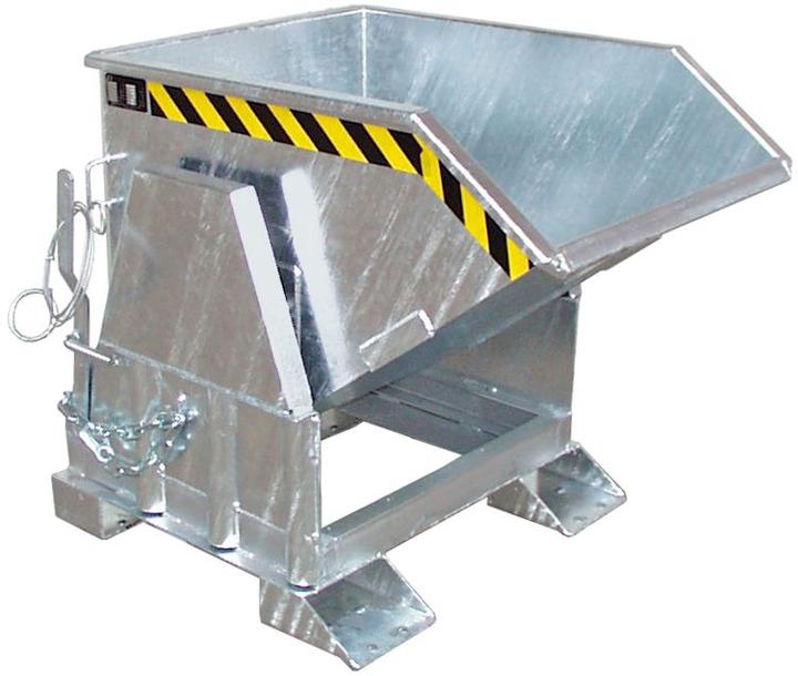 Produktbild eurokraft pro Kippbehälter, Standard-Bauhöhe, ohne Fahrwerk (500 l)