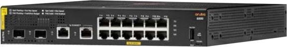 Actual product image HPE PoE+ Switch CX 6000 139W 14 Port (14 Ports)
